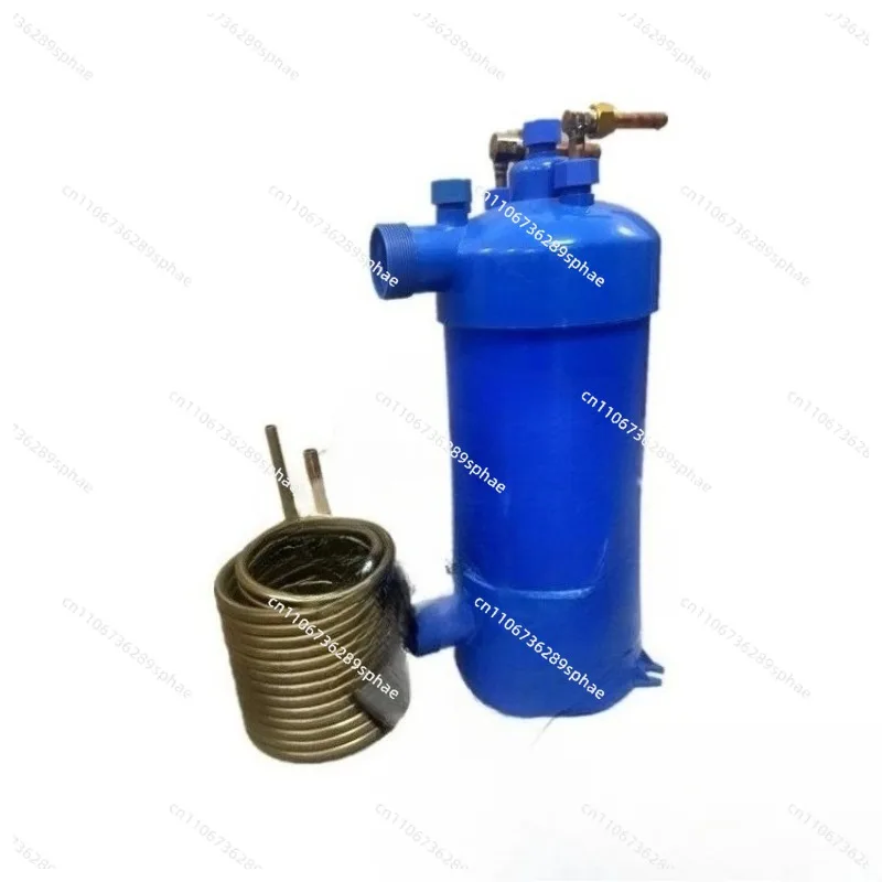 Calentador de agua para piscina, bomba de calor, tubo de titanio, intercambiador de calor, pistola de titanio