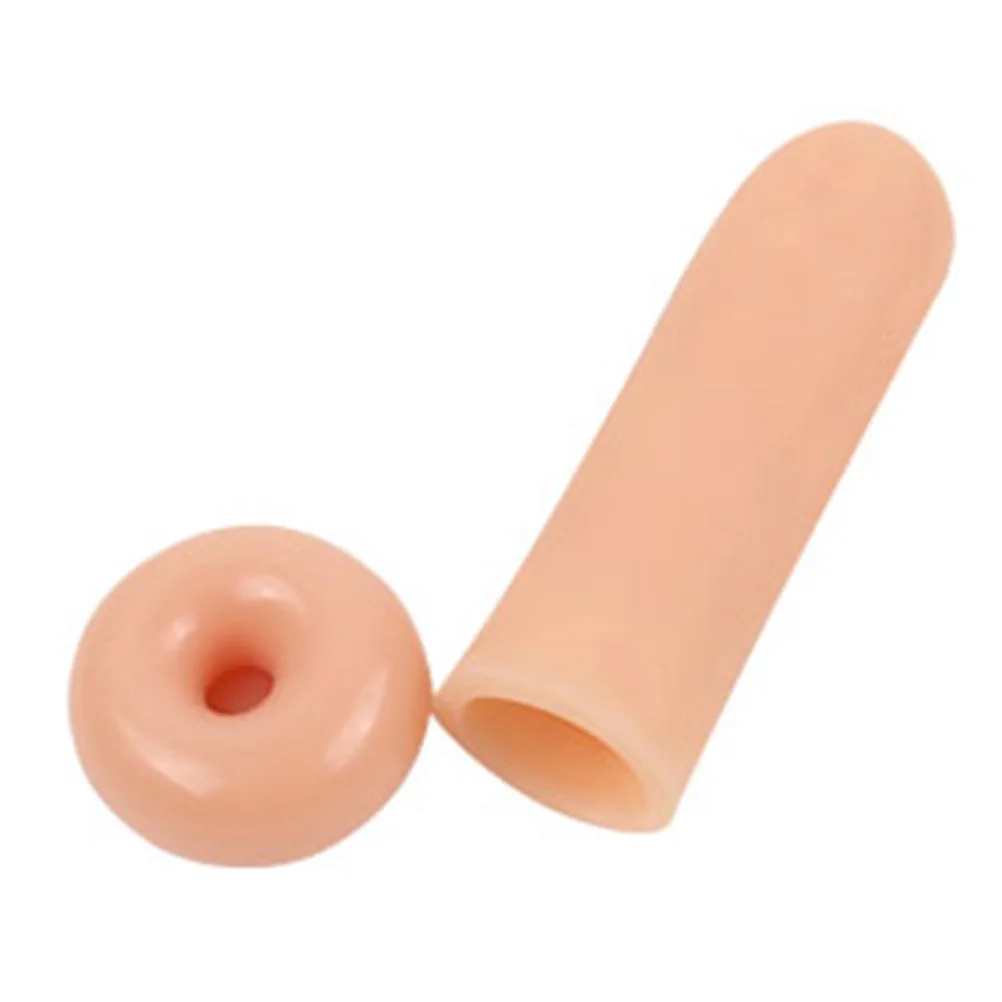 10 pz Gel Toe Caps Massaggio Manicotto di Protezione Per Hammer Toe Blister Mais Sollievo Dal Dolore Gel di Silice Strumento di Cura Del Piede Protettivo