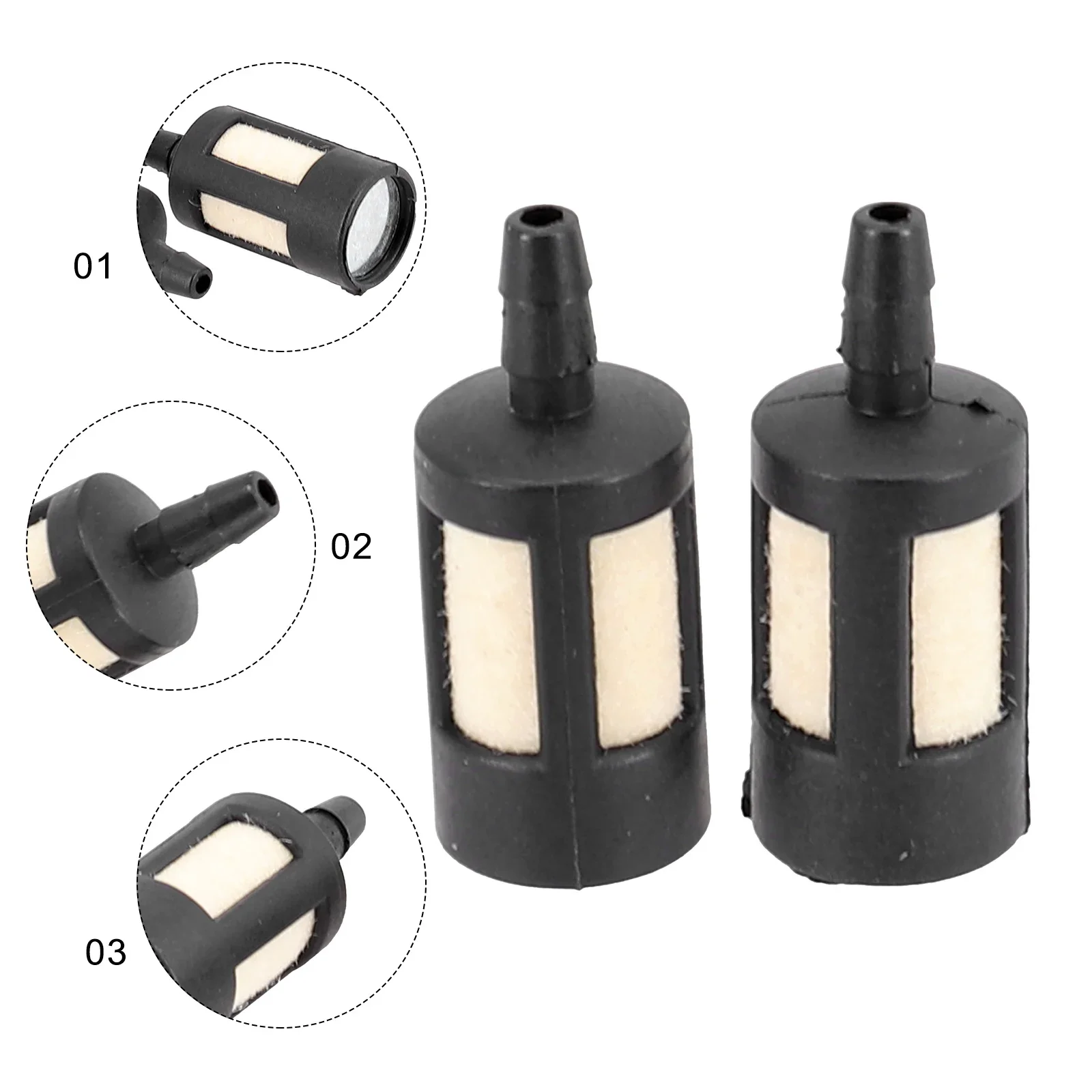 Fuel Fuel Filters Newest Replacement Trimmer 2pcs Useful Delicate Filters For Petrol Chainsaw Leaf Accessories