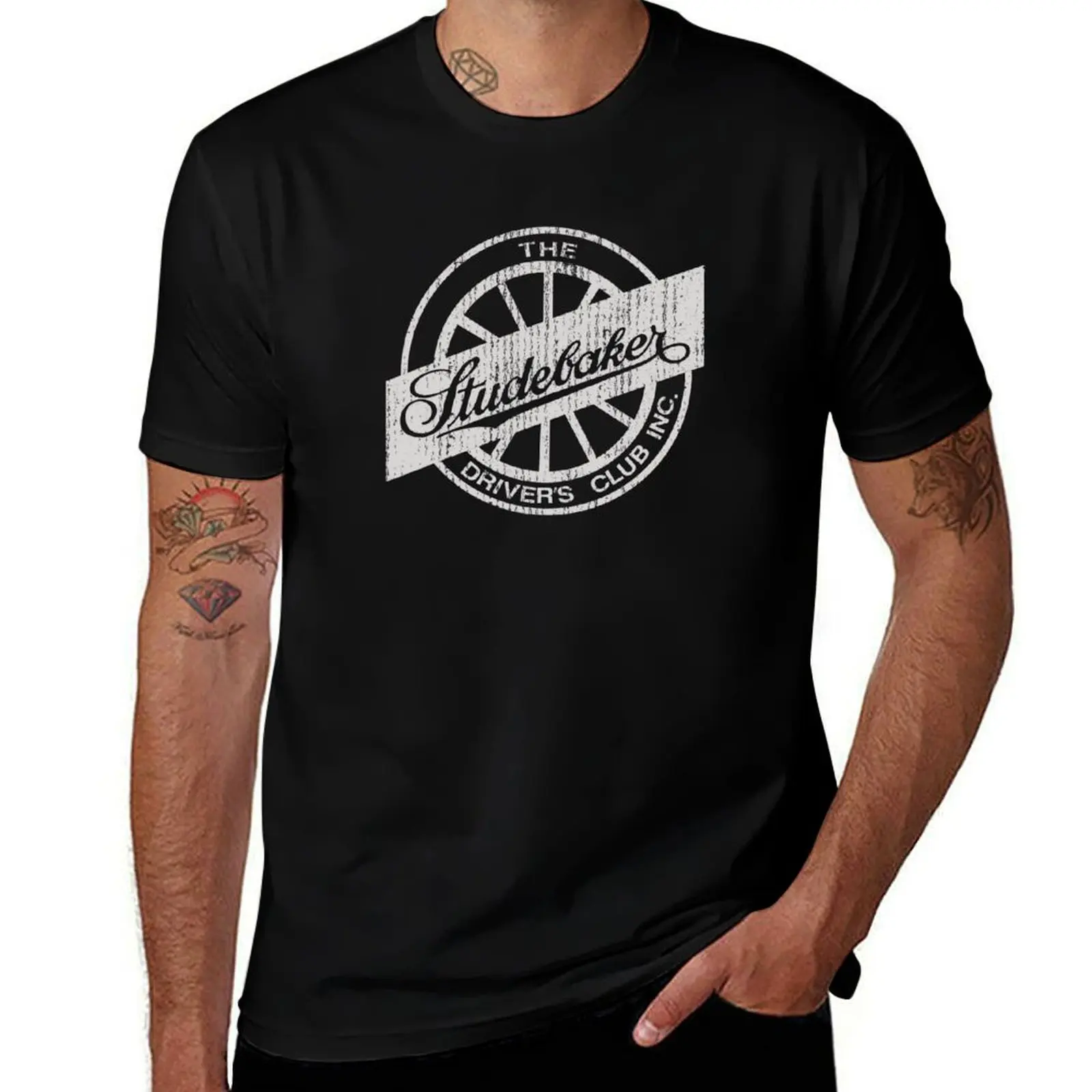 

The Studebaker Driver's Club Inc. T-Shirt t shirts designer man t shirt cotton man t shirts high quality luxury brand T-Shirt