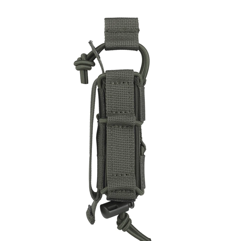 

OPHIDIANTAC Эластичный держатель-клипса для магазина с быстрым извлечением, крепление MOLLE, для магазинов 9 мм, для панельных курток, тактического снаряжения и ремней