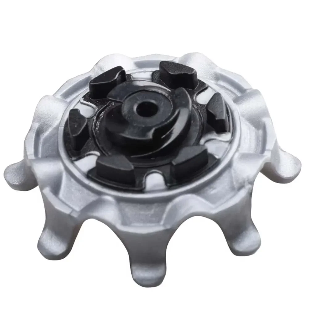 14 قطعة حذاء جولف المسامير استبدال أجزاء التدريب في الهواء الطلق حذاء جولف المسامير ستينغر المسمار سهلة التركيب جولف المرابط رمادي أسود