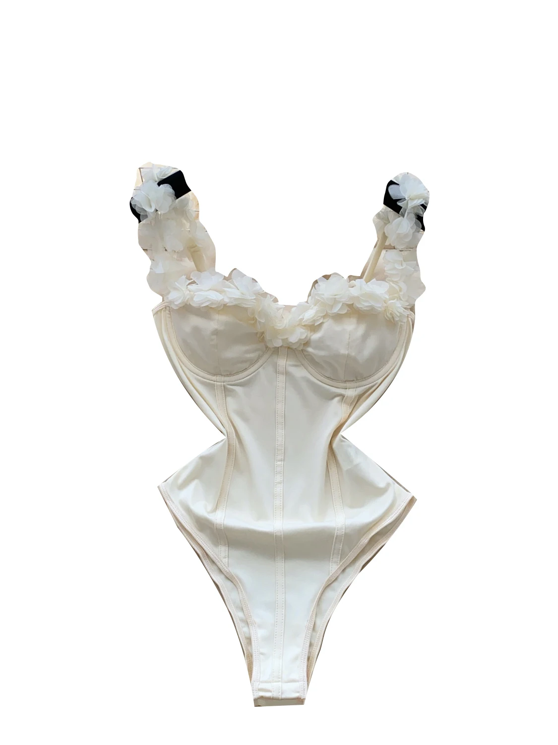 

Summer Slimming Strapl Bodysuit Women's Faionable Csole Underwear Base Layer Top Pure Desire 3D Lace High Waist ort...
