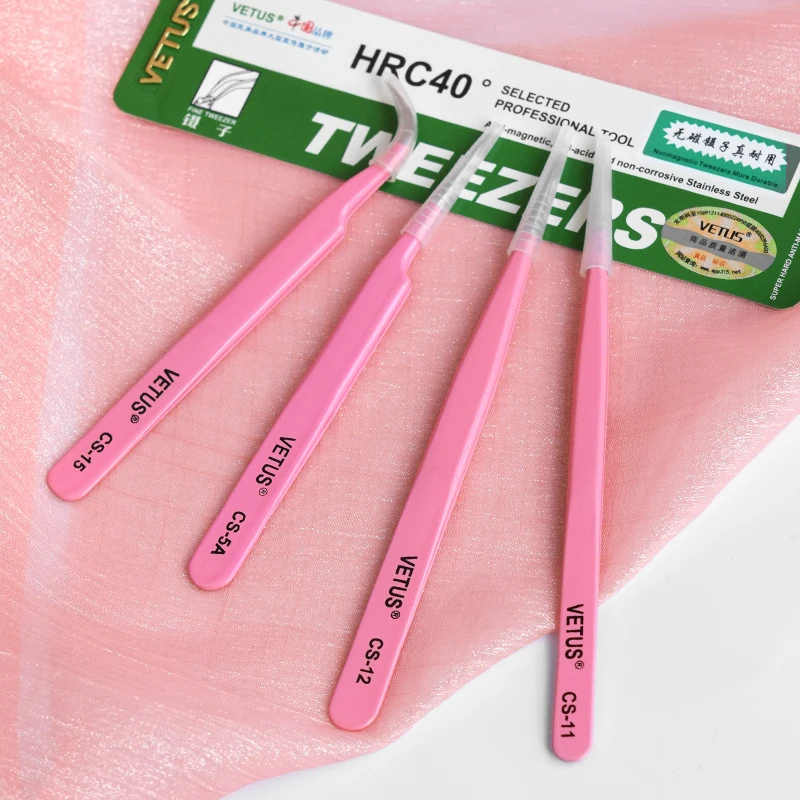 SONG LASHES High Quality professional Tweezers for  Lashes Eyelash Extension Tweezers mix CS eyelash extension eyelash lashes