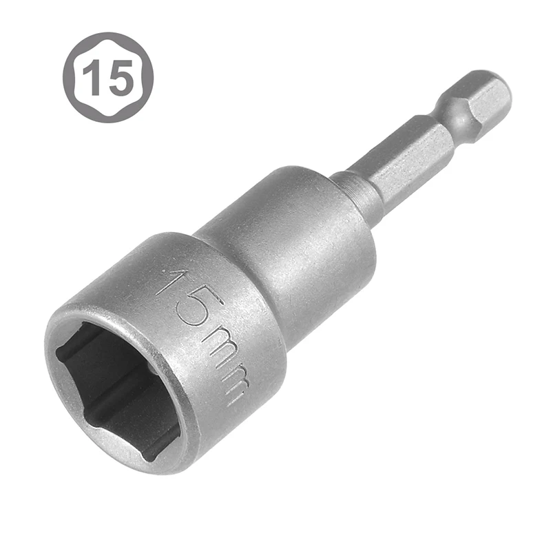 12mm 13mm 15mm 16mm Hex Sockets Nut Driver 1/4\