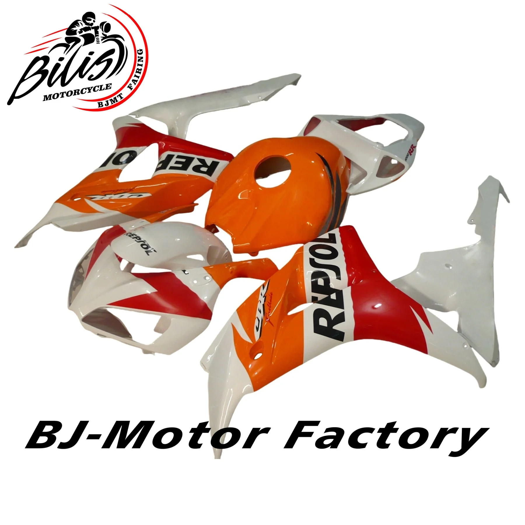 مجموعة انسيابية للدراجات النارية هوندا CBR1000RR 2006 2007 CBR1000 CBR 1000RR 06 07 حقن ABS مجموعة هيكل السيارة باللون الأسود غير اللامع