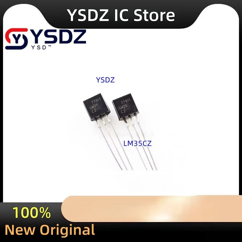 

100% НОВЫЙ, 10 шт. LM35CZ LM35 датчик температуры TO-92