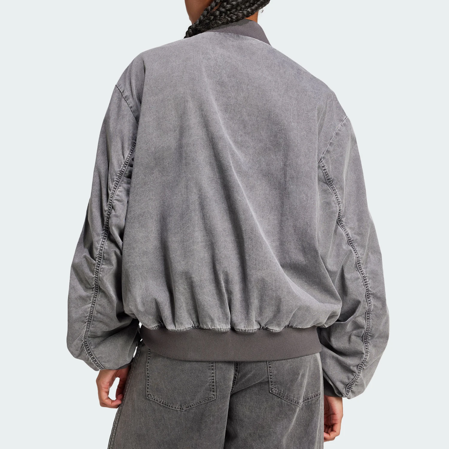Adidas Originals Three Leaves Women's Sports Loose Jacket Coat JM9264