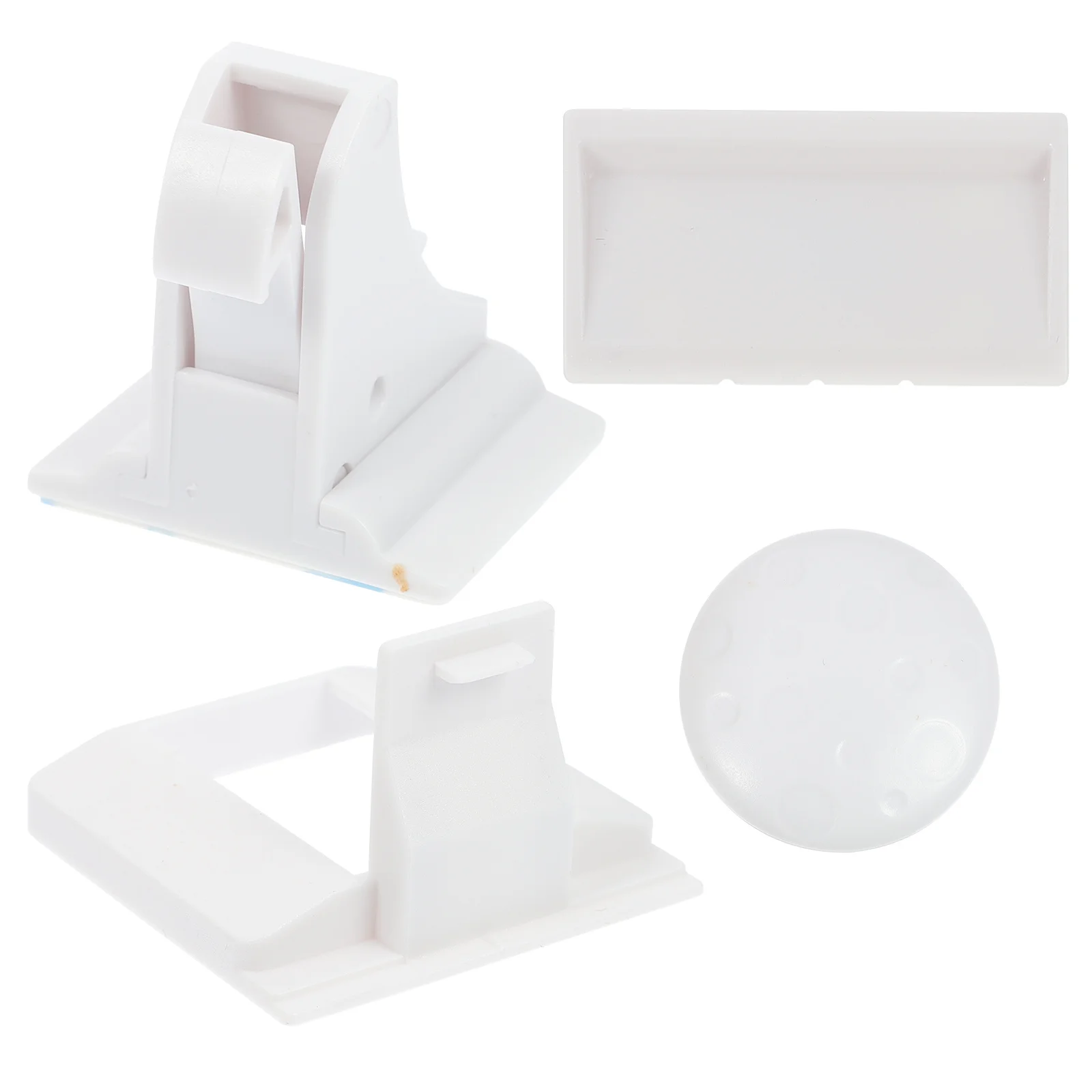 10Pcs Adhesive Cabinet Drawer Locks Magnetic Child Safety Locks Baby Proofing Kids Home Protection Strong Hold No Damage