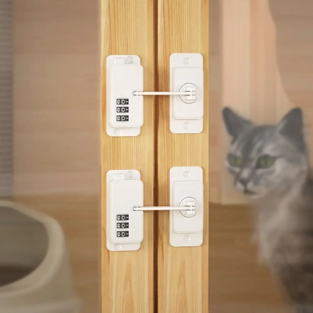 Passwort Baby-Sicherheitsschloss, digitales Passwort-codiertes Schloss, Kühlschrank-Gefrierschrank-Schloss, multifunktionales Schiebeschrank-Schrankschloss