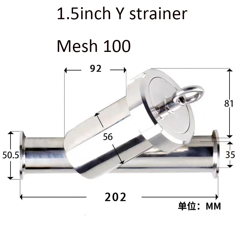 Y Type Filter Mesh, 1.5 