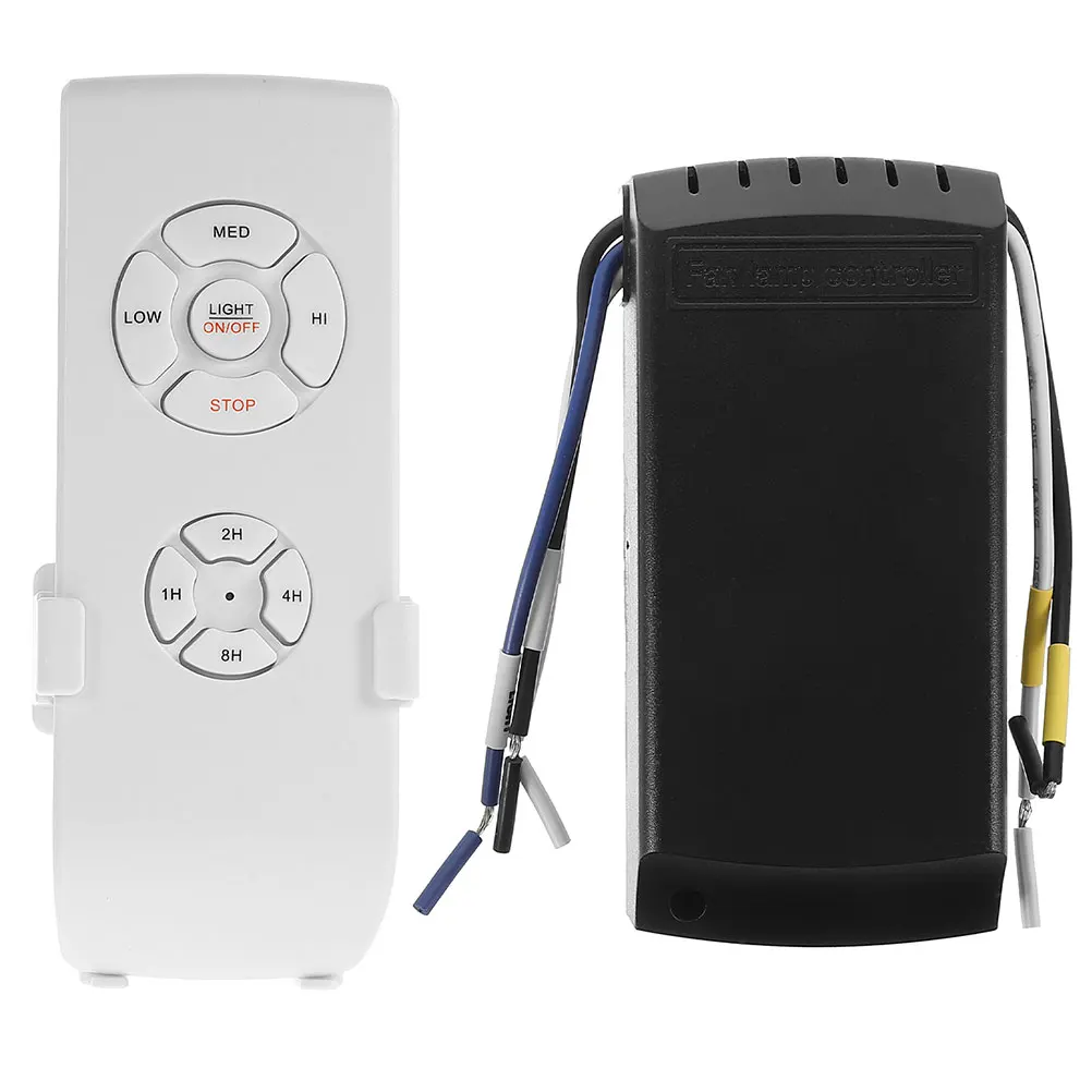 

Wireless Remote Ceiling Kit Universal Receiver Speed Light Switch Remote Fan Lamp Smart Controller Timer
