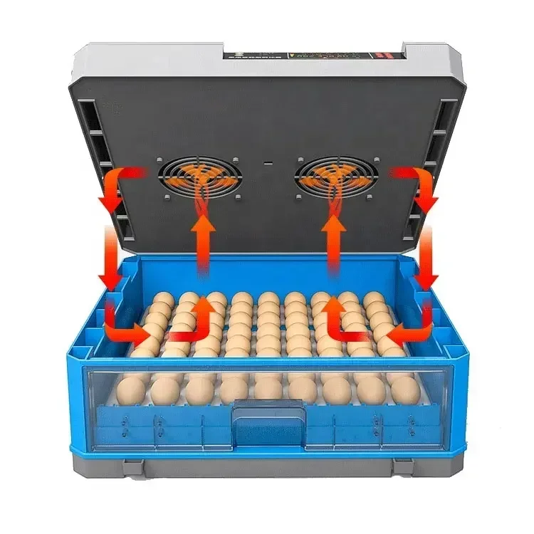 500 Capacity Egg Incubator Fully Automatic Egg Incubators Automatic Hatching Machine Chick Roller Mini Incubator