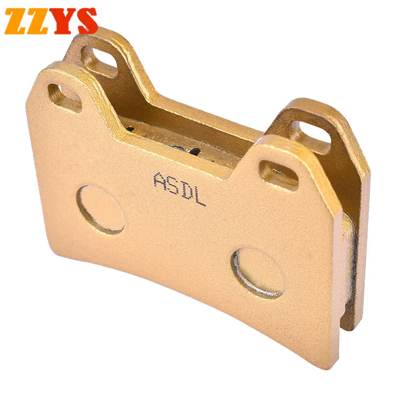 Good Motorcycle Brake Pads Disc Tablets For BREMBO 20 6800 10/20 - Goldline 4 piston P4 30/34 @ 65mm Spacing Two pin pad fixing image 3