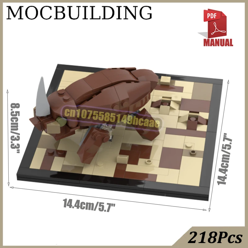 Diorama Display Base Bridge Model Entrance Scene Farm MOC Building Hangared Blocks Cave Space Construction Toys for Boys Girls - view 4