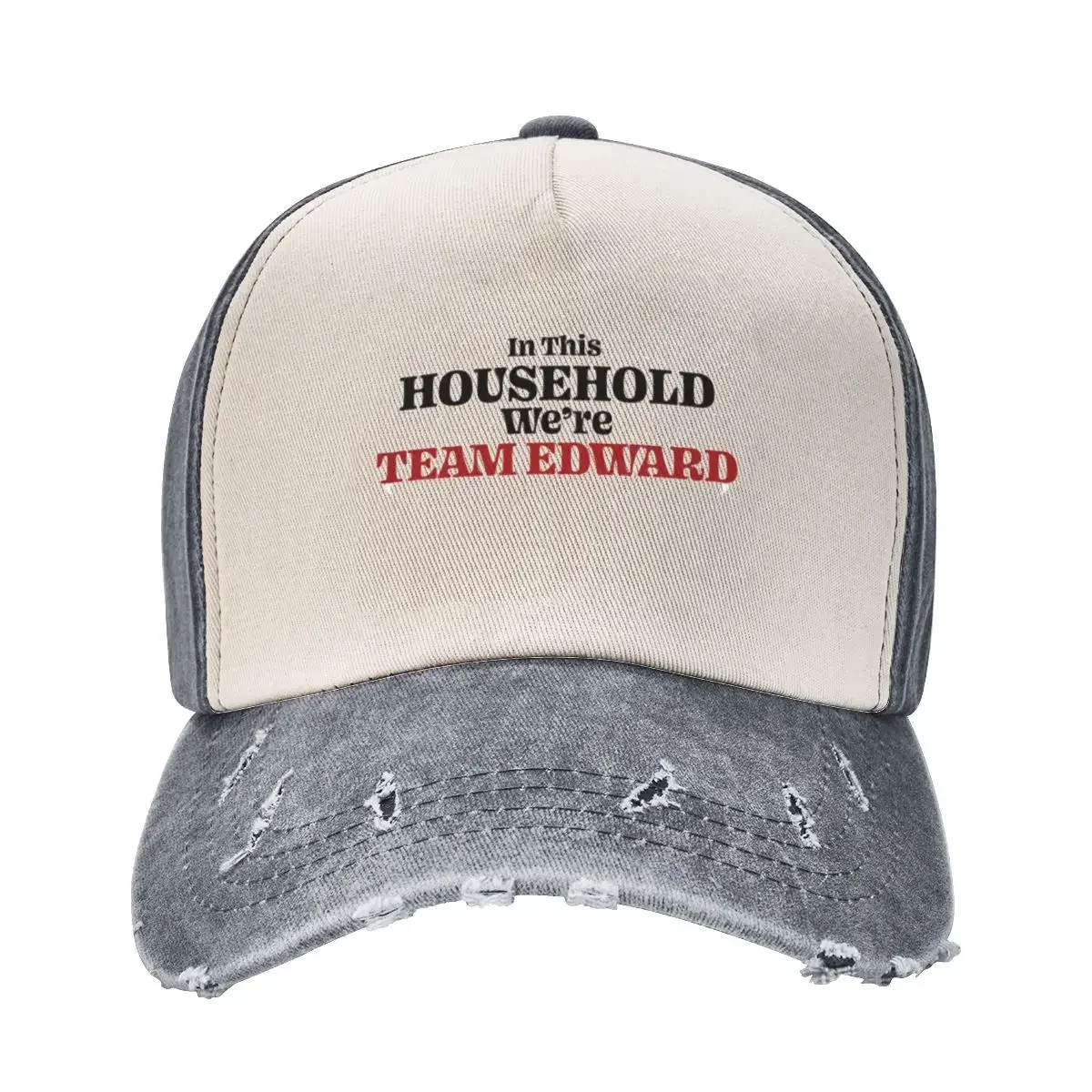 Team Edward Cowboy Hat fashionable dad hat boonie hats Horse Hat Man Women's