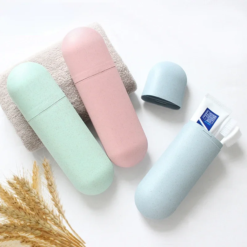 Fashion Portable Toothbrush Box Holder for Men and Women Travel Accessories Toothbrush Cover Bath Wash Bag