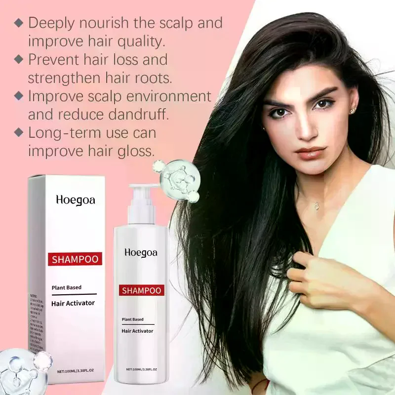 Anti Hair Loss Shampoo Reduce Breakage Promote Growth Shine Rejuvenate Strengthen Root Thicker Softer Gentle Nourishing Shampoo