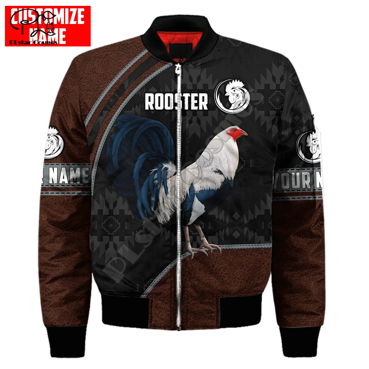 

PLstar Cosmos Beautiful Rooster 3D Print 2022 New Fashion Men Bomber Jacket Hip Hop Unisex Casual Windbreaker Drop Shipping R23