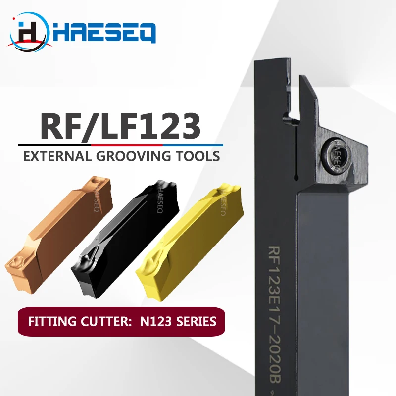 RF123 LF123 portautensili per tornio CNC RF123E17 RF123G20 RF123H25 LF123E17 LF123G taglierina per scanalatura per tornitura con scanalatura esterna