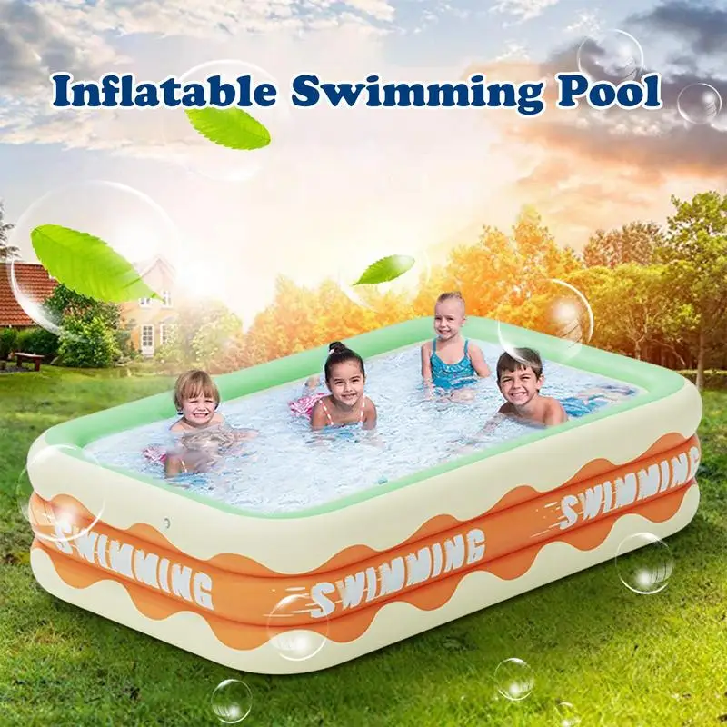 

Inflatable Swimming Pool Family Adult Inflatable Pool Children's Baby Swimming Pools Indoor Bathtub Water Pool Family Party Toys