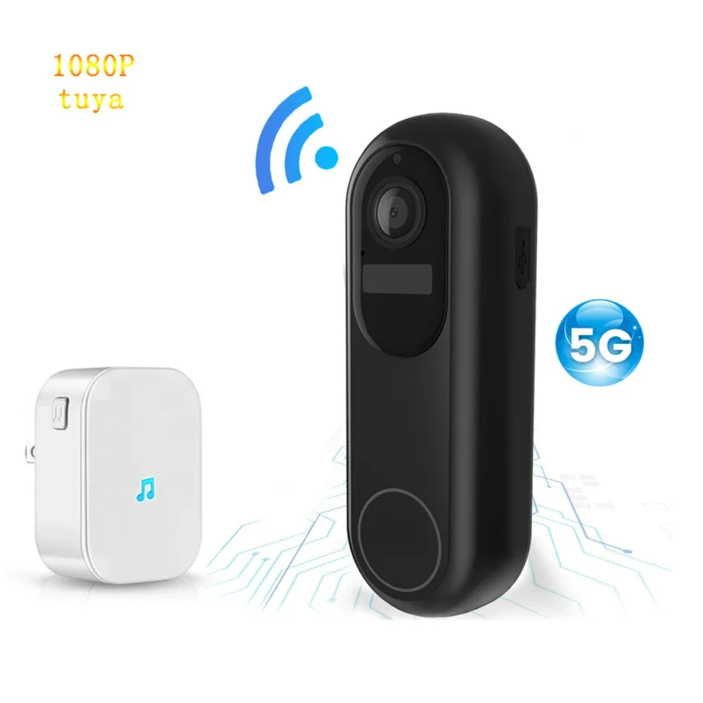 Tuya Doorbell Wireless Waterproof Camera Wifi Home Intercom 1080P Video Eye Digital Door Peepholes Motion Detection Interphone
