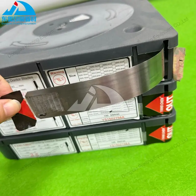 

Printing Machinery Parts Doctor Blade 100m for All Printing Machine Parts 35X0.2mm 30x0.2mm Good Quality Doctor Blade YS1502158A