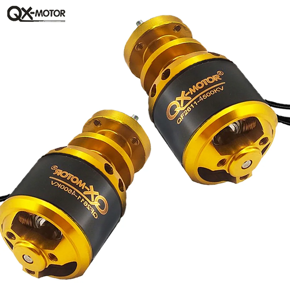 QX-MOTOR QF2611 4500kv 5000KV 3300KV 3S Moteur Brushless 64mm Canalisé Ventilateur Jet EDF Pour RC Avion DIY Drone Pièces Pièces de Jouet