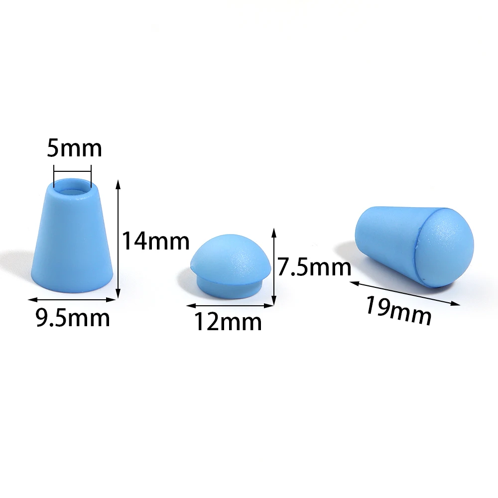 30sets/lot Multicolor ABS Cord End Caps Stopper Drawstring Toggle Tips For Hoodie Pants Backpack Garment Accessories image 5