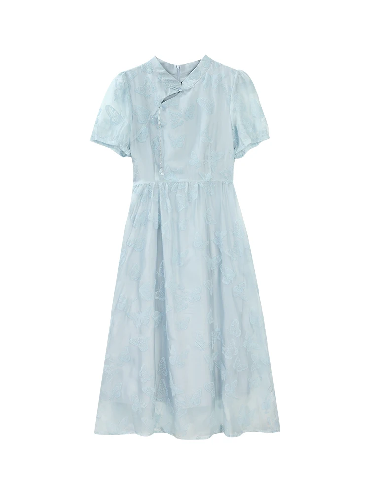 

Ele Gentle, новая китайская длинная летняя коллекция Dr 2029, миди трапециевидной формы Dr Soft Fene