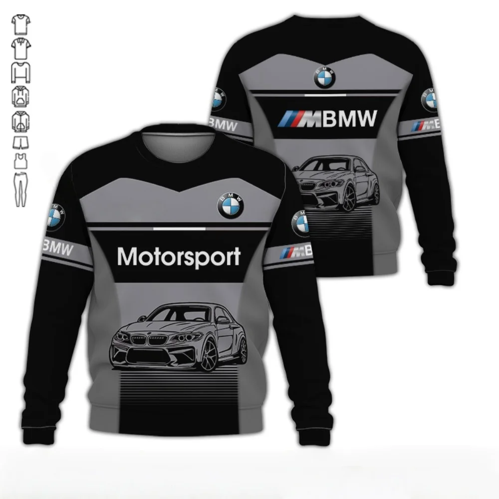 

Футболка BMW, летняя трикотажная мужская футболка с 3d принтом BMW, впитывающая пот, дышащая, быстросохнущая, мото-футболка 2025