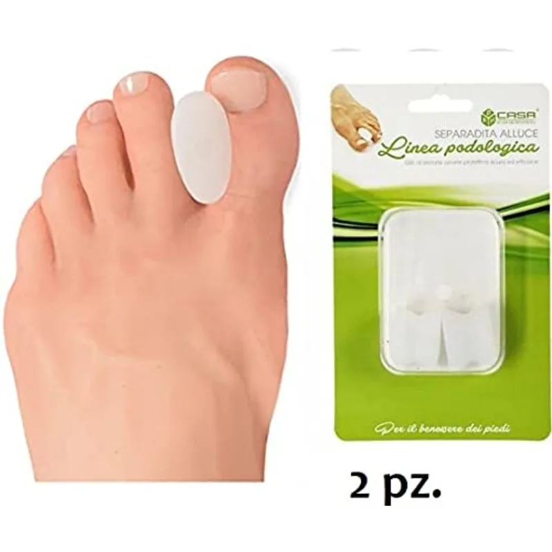 Separador de joanete de silicone, separador de joanete, separador de dedos dos pés, espaçador de dedo do pé, martelo, protetor de dedo do pé