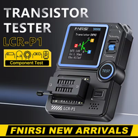 LCR-P1 Transistor Tester Multimeter Diode Triode Capacitance Resistance Meter LCR ESR NPN PNP MOSFET SMD Multifunction Tester