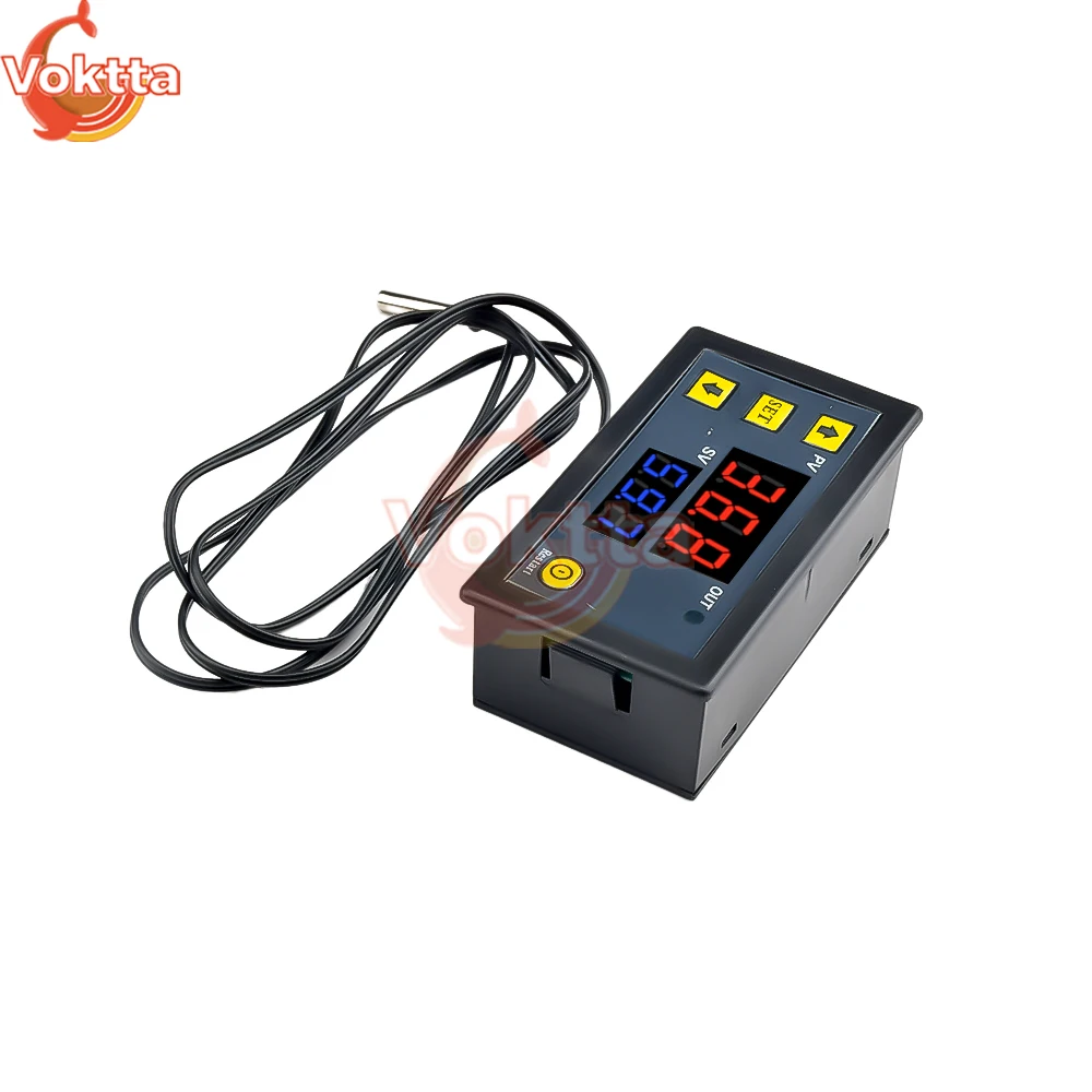 W3230 Digital Temperature Controller Thermostat Regulator Switch Sensor 12V 24V 220V Heating Cooling Control Thermoregulator