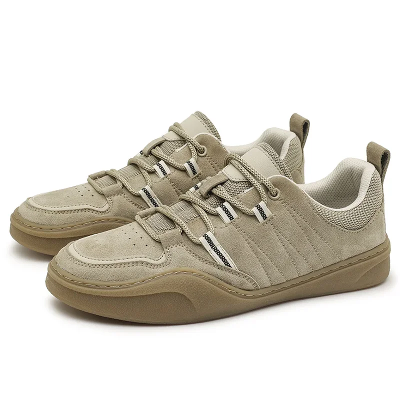 

Autumn New Sports Shoes Suede Men's Trendy High Street Retro Casual Board Shoes
