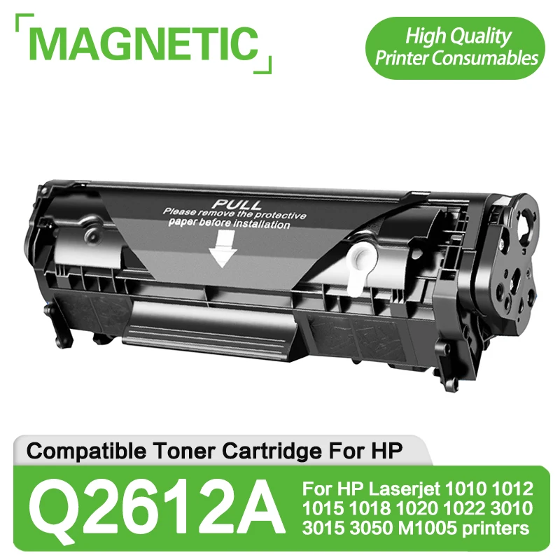 Compatible toner cartridge Q2612A 2612A Q2612 12A For HP Laserjet 1010 1012 1015 1018 1020 1022 3010 3015 3050 M1005 printers