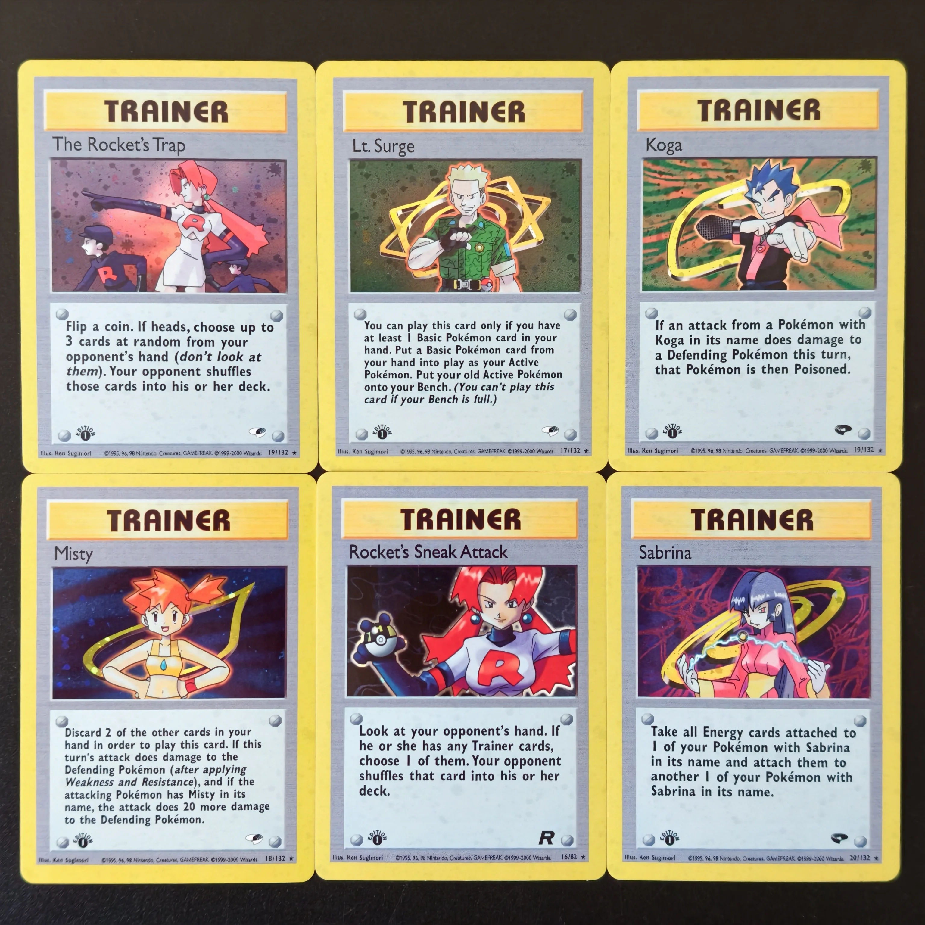 Vintage Pokemon Collectible - Carte de collection Vintage/Proxy PTCG Pokémon