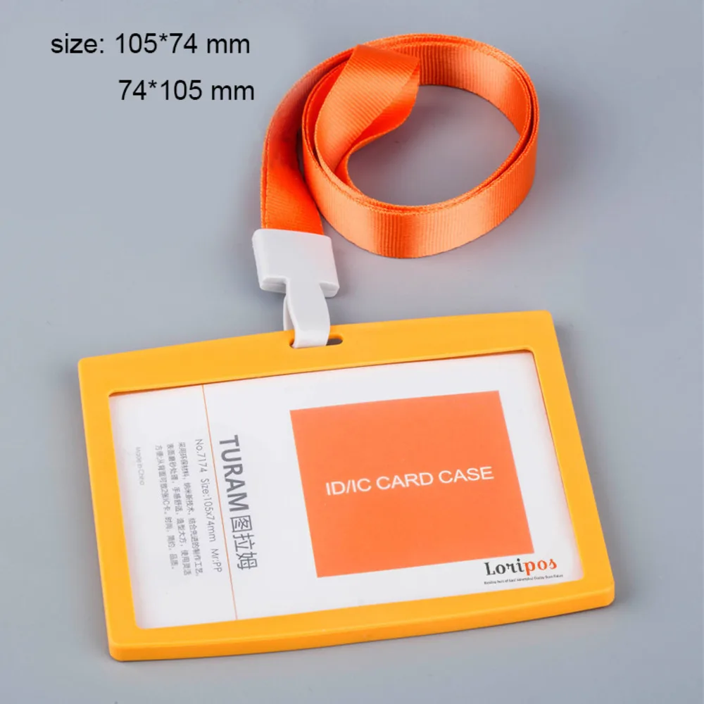 Credit Card Holders Bus Id Holders Card Neck Strap Card Name Women Men Bank Identity Badge With Lanyard