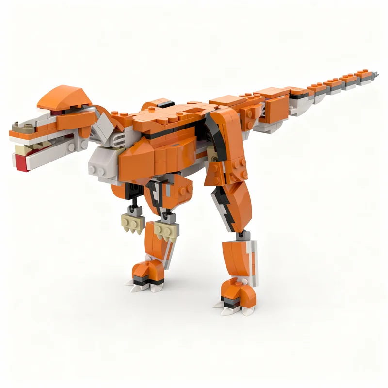 

332PCS MOC City Champions Super Car Giganotosaurus Carolinii 1 32 Model Technology DIY Creative Assembly Bricks Display Gift Set