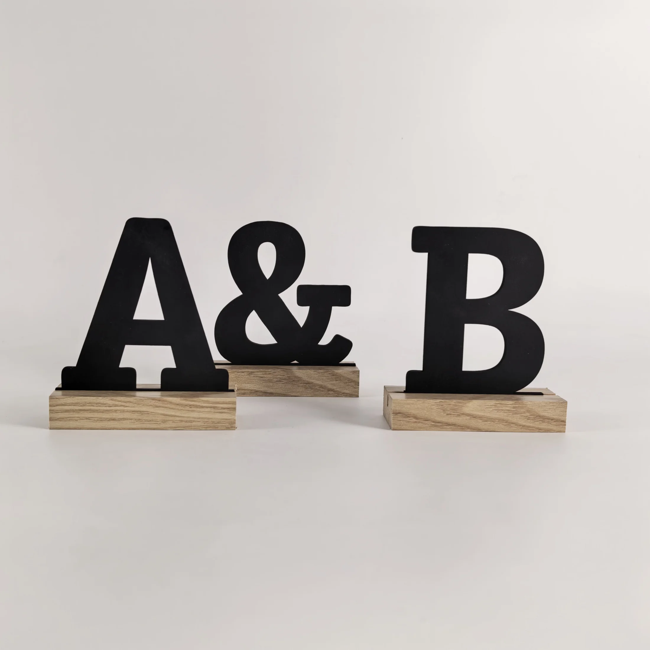 1pc 3.9 Inch Rustic Wooden Alphabet Letter For Home Decor Birthday,Chrismas,Graduation,Bridal Shower,Wedding,Anniversary Party