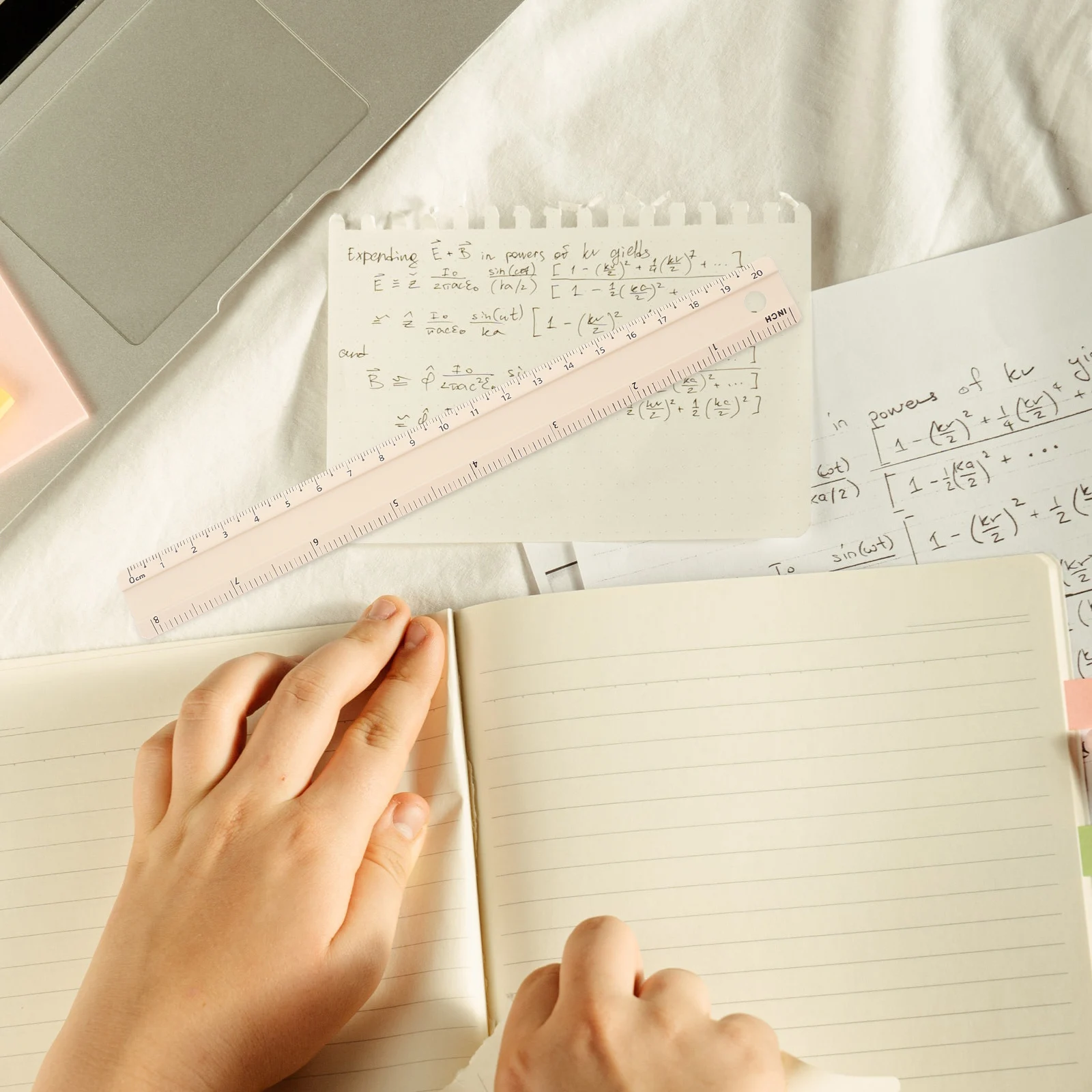 

20Cm Aluminum Alloy Multi-Functional Measuring Tool Geometry Drawing Straight Ruler Office Stationery Metal Metric Ruler