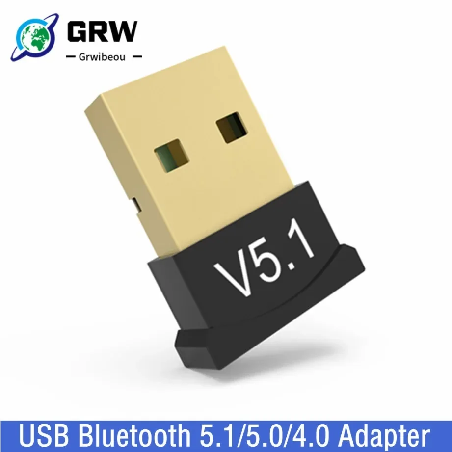 USB Bluetooth 5.1 Adapter Transmitter Receiver Bluetooth 5.0 Audio Bluetooth Dongle Wireless USB 4.0 Adapter For PC Laptop