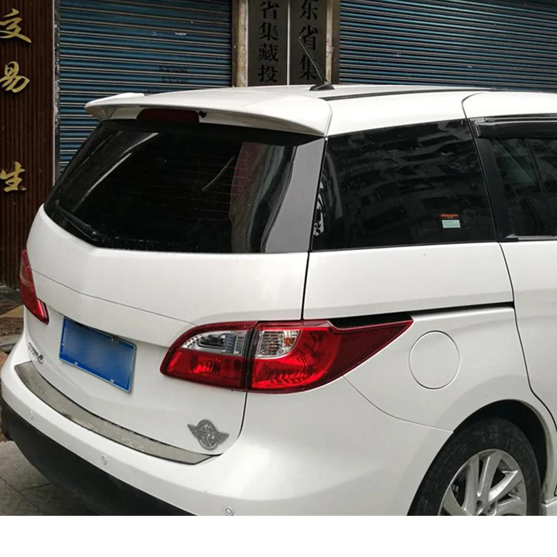 For Mazda 5 Roof Spoiler Accessories 2011-2015 Year Mazda5 High Quality ABS Plastic Car Rear Tail Wing Body Kit