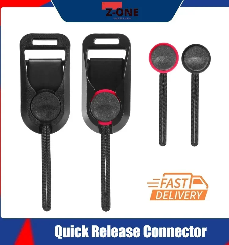 

Quick Release Camera Connector Buckle for PD Shoulder Wrist Strap Sony Canon Nikon Panasonic Fuji Micro Single SLR Anchor Bean