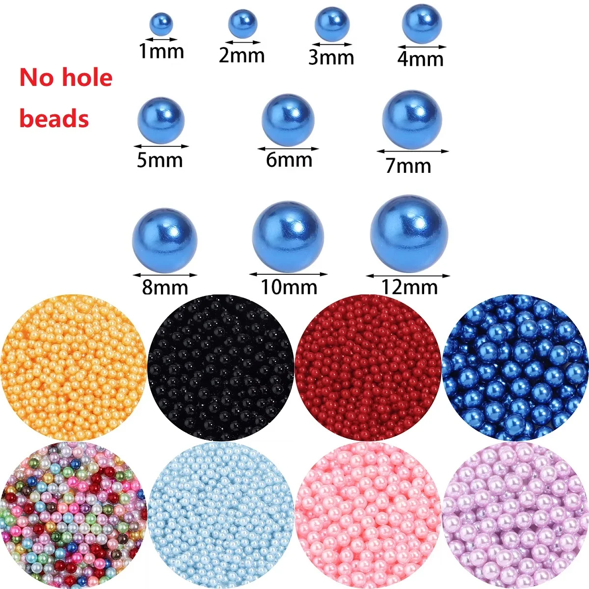 �y�Z�[�����z50-1000�� 1.5-12mm ABS �͑��p�[�� ���Ȃ� �J���t���ȃv���X�`�b�N ���Ȃ��r�[�Y DIY�N���t�g���� �X�N���b�v�u�b�N�f�R���[�V�����p