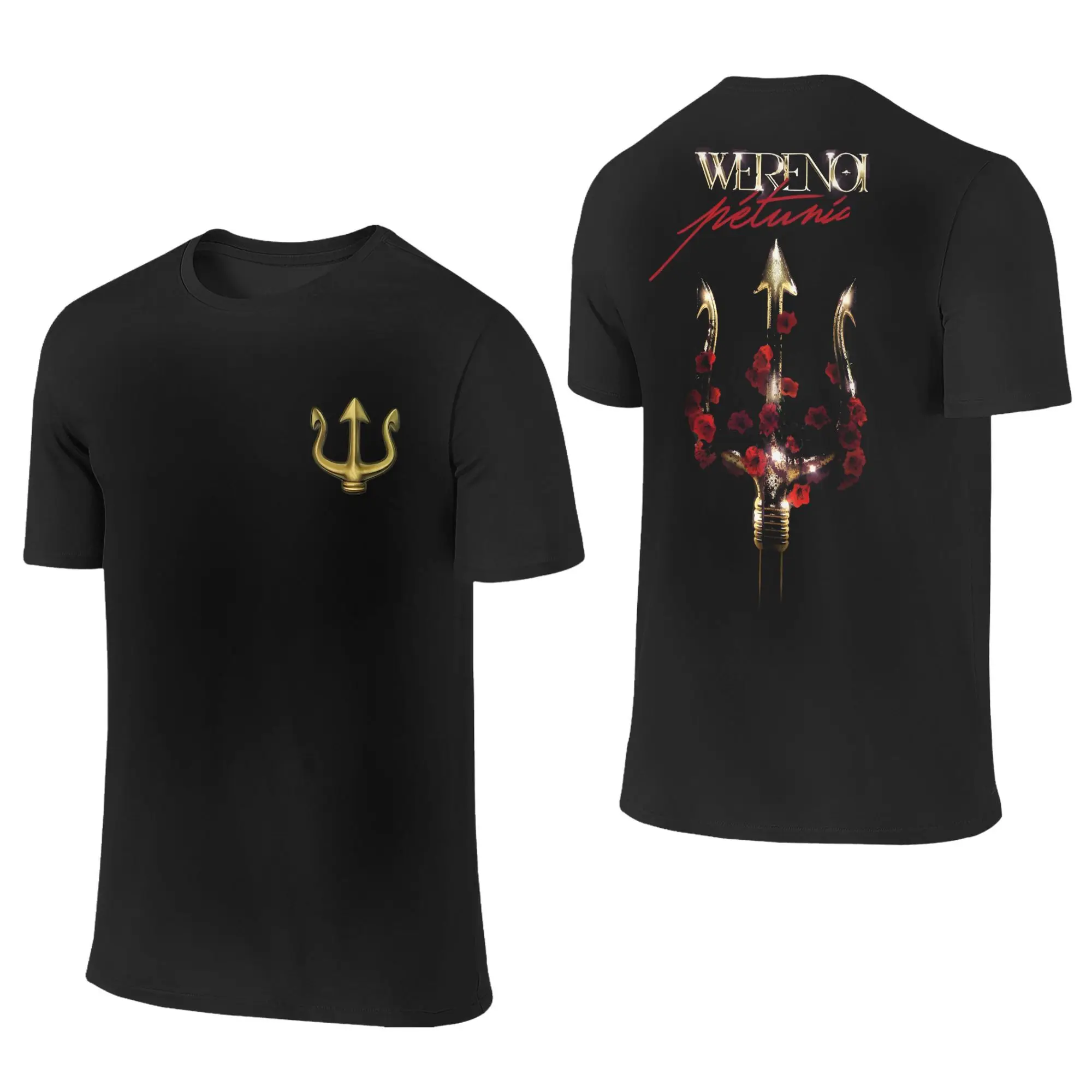 Hommage Werenoi Rapper T-Shirts Men Women Legend Never Die Funny 100% Cotton Tee Shirt Crewneck Short Sleeve T Shirt Gift Tops