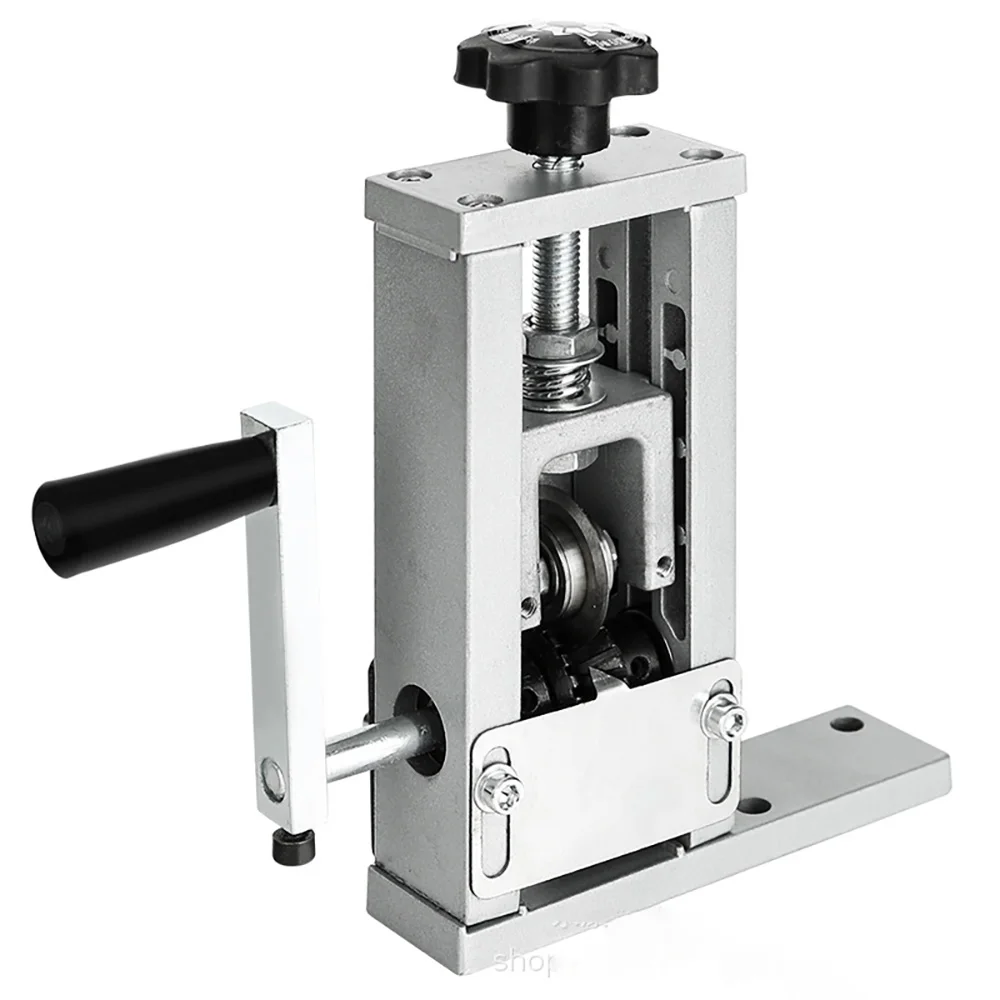 Manual Wire Stripping Machine,Visible Stripping Depth Reference, Portable Aluminum Frame Wire Peeler for Scrap Copper Recycling