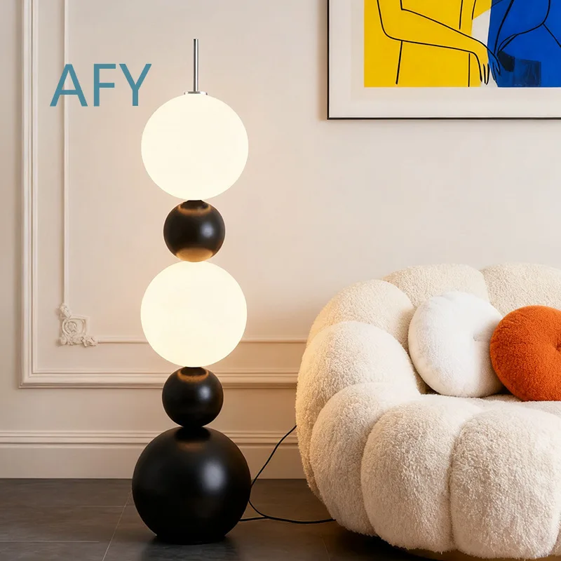 Gourd Floor Lamp for Living Room Sofa Area Bedroom Cafe Zhongshan Style Modern Decorative Lighting Fixture Home Interior
