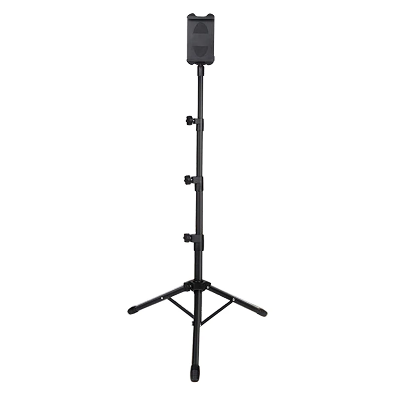 Portable Tripod,Extendable Tripod Support Mount Height Adjustable 20 To 60 Inch For All 4.7-12.9 Inch Tablets And Phone