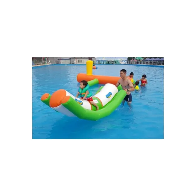

Outdoor children's inflatable water park toys, inflatable water seesaw game entertainment equipment for sale